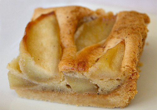Slice of Caramelized Apple Tart