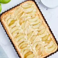 caramelized apple tart