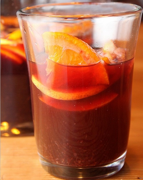 Classic Sangria for a Portuguese Dinner Party Menu