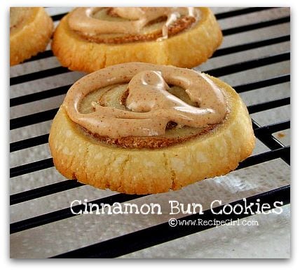 Cinnamon Bun Cookies