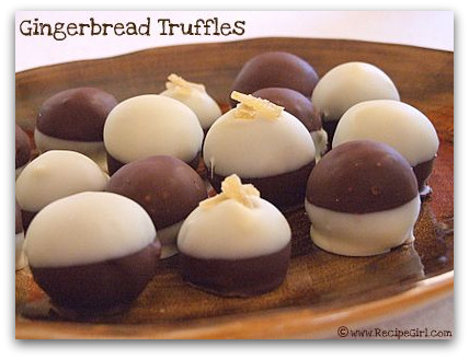 Gingerbread Truffles