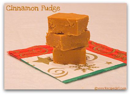 cinnamon fudge