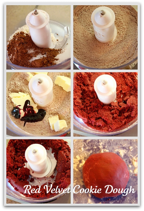 Christmas Cookie Exchange: Red Velvet Shortbread Cookies - RecipeGirl Christmas Cookie Exchange: Red Velvet Shortbread Cookies - RecipeGirl