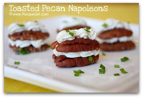 Toasted Pecan Napoleans