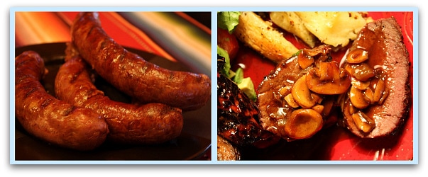 Antelope Sausage and Elk