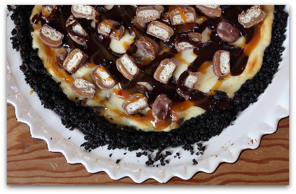 Prize winning pie recipe Twix Cheesecake Pie