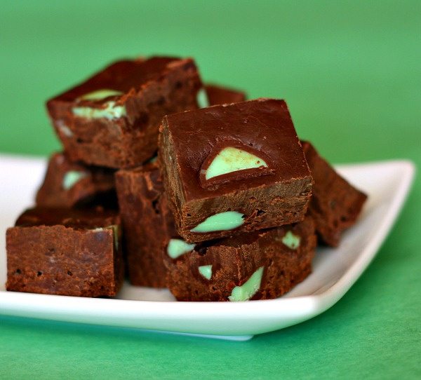 mint truffle fudge