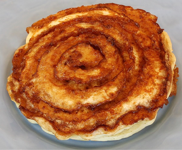 Cinnamon Roll Pancake