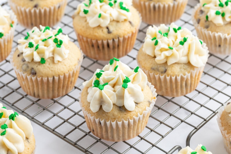 Irish Cream Cupcakes with Bailey's Frosting Recipe Girl