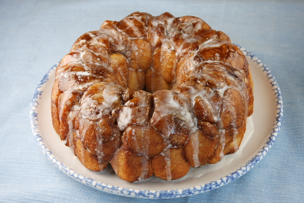 monkey bread on a plate