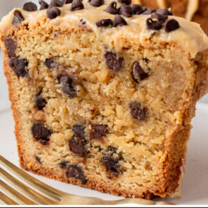 pinterest pin for peanut butter pound cake