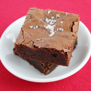 Salted Fudge Brownies