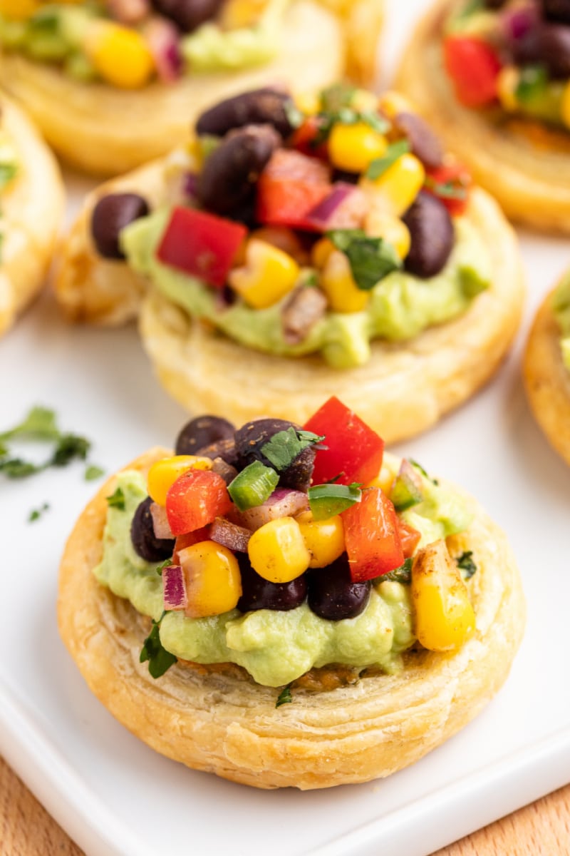 southwestern bruschetta appetizer bites