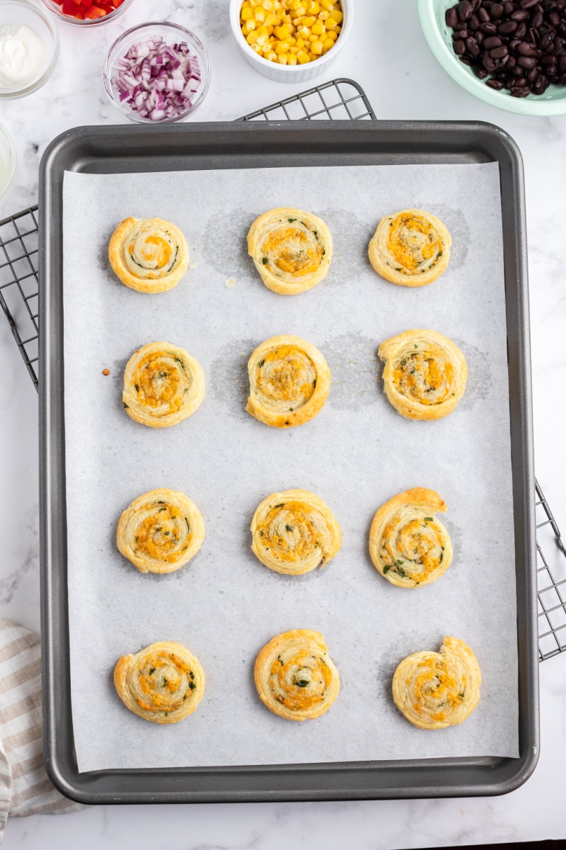 baked puff pastry bites