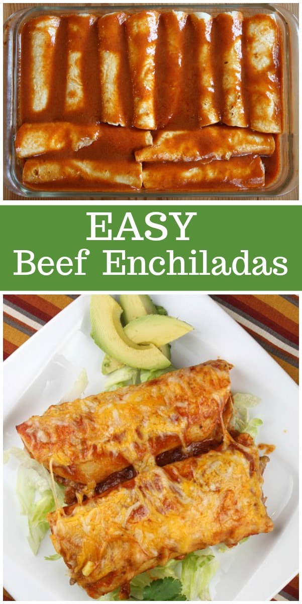 easy beef enchiladas