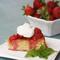 Strawberry and Brown Butter Shortcake