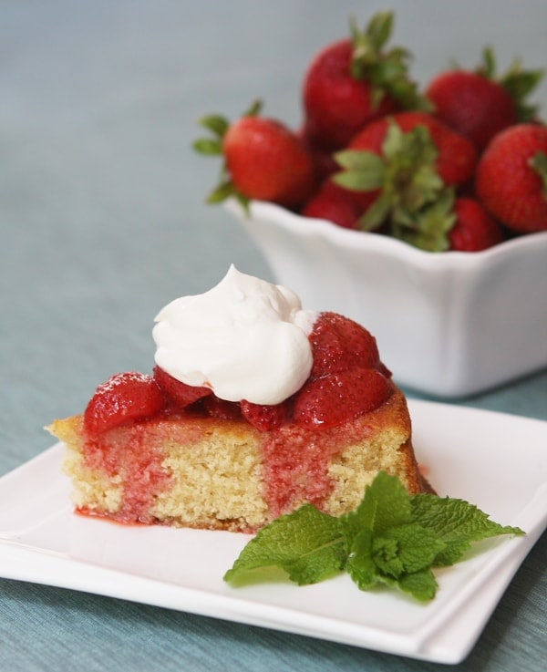 Strawberry and Brown Butter Shortcake