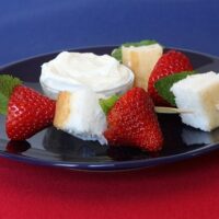 Strawberry Trifle on a Stick