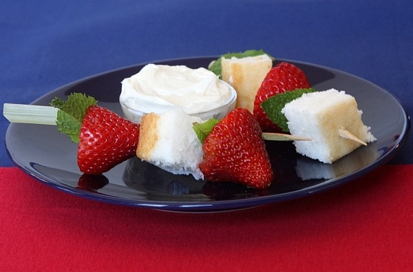 Strawberry Trifle on a Stick
