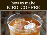 pinterest collage image for how to make iced coffee