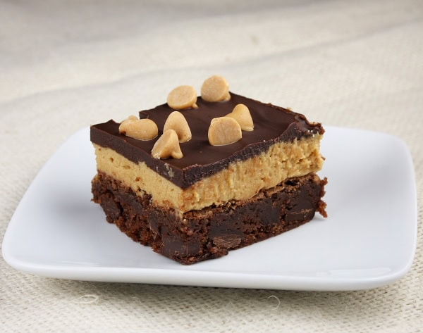 peanut butter cookie dough brownies