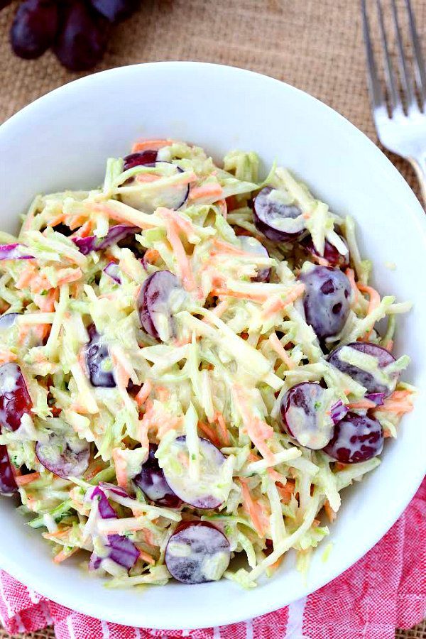 Labor Day Barbecue Recipes - Blue Cheese Cole Slaw