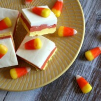 Candy Corn Fudge