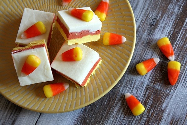 Candy Corn Fudge