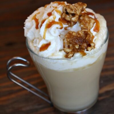 Caramel Corn Hot Chocolate