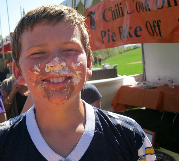 RecipeBoy Pie eating contest