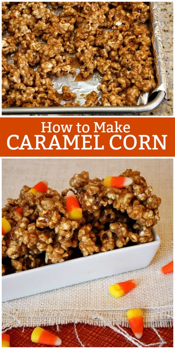 how to make caramel corn
