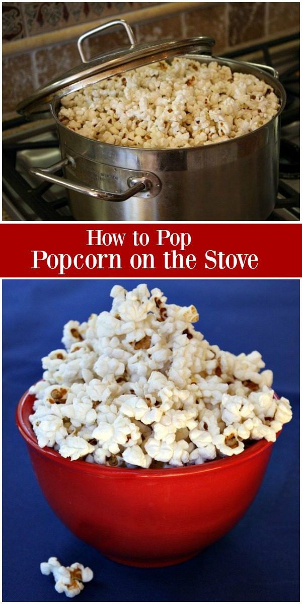 How to Pop Popcorn on the Stove