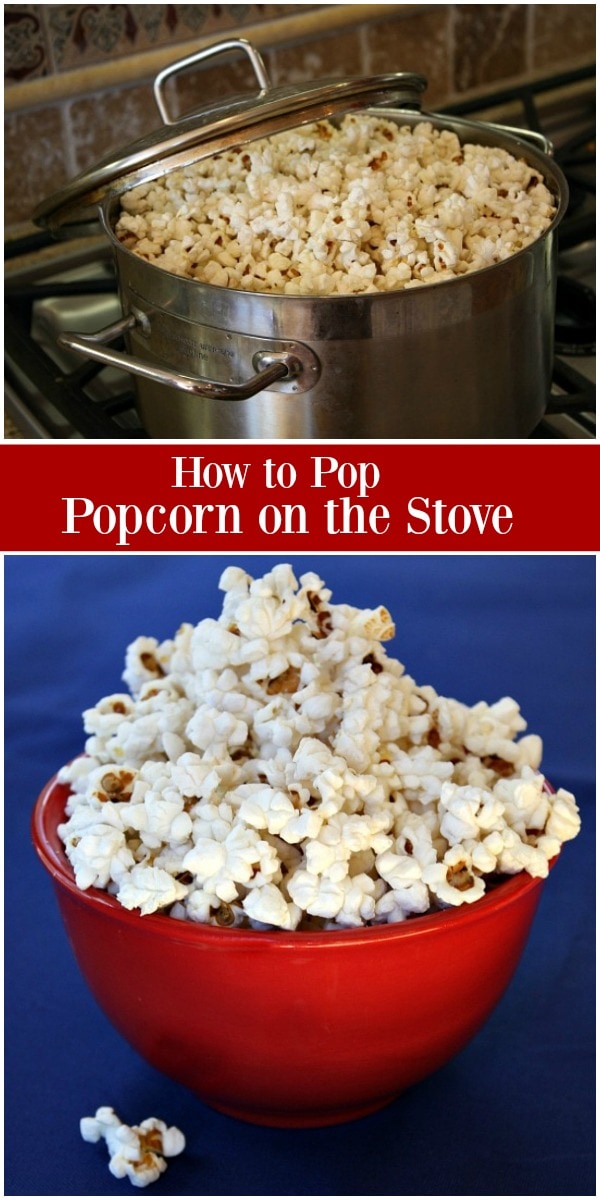 How to Pop Popcorn on the Stove Recipe Girl