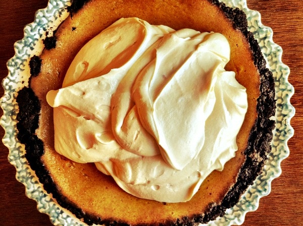 Pumpkin Caramel Whipped Cream