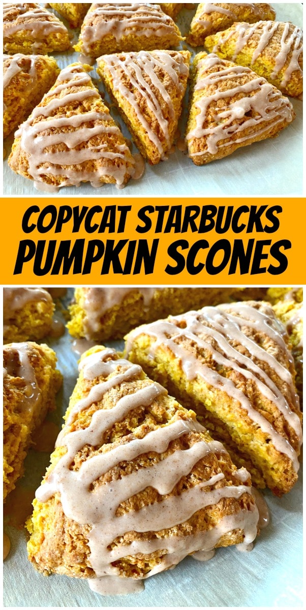 Copycat Starbucks Pumpkin Scones Recipe - RecipeGirl