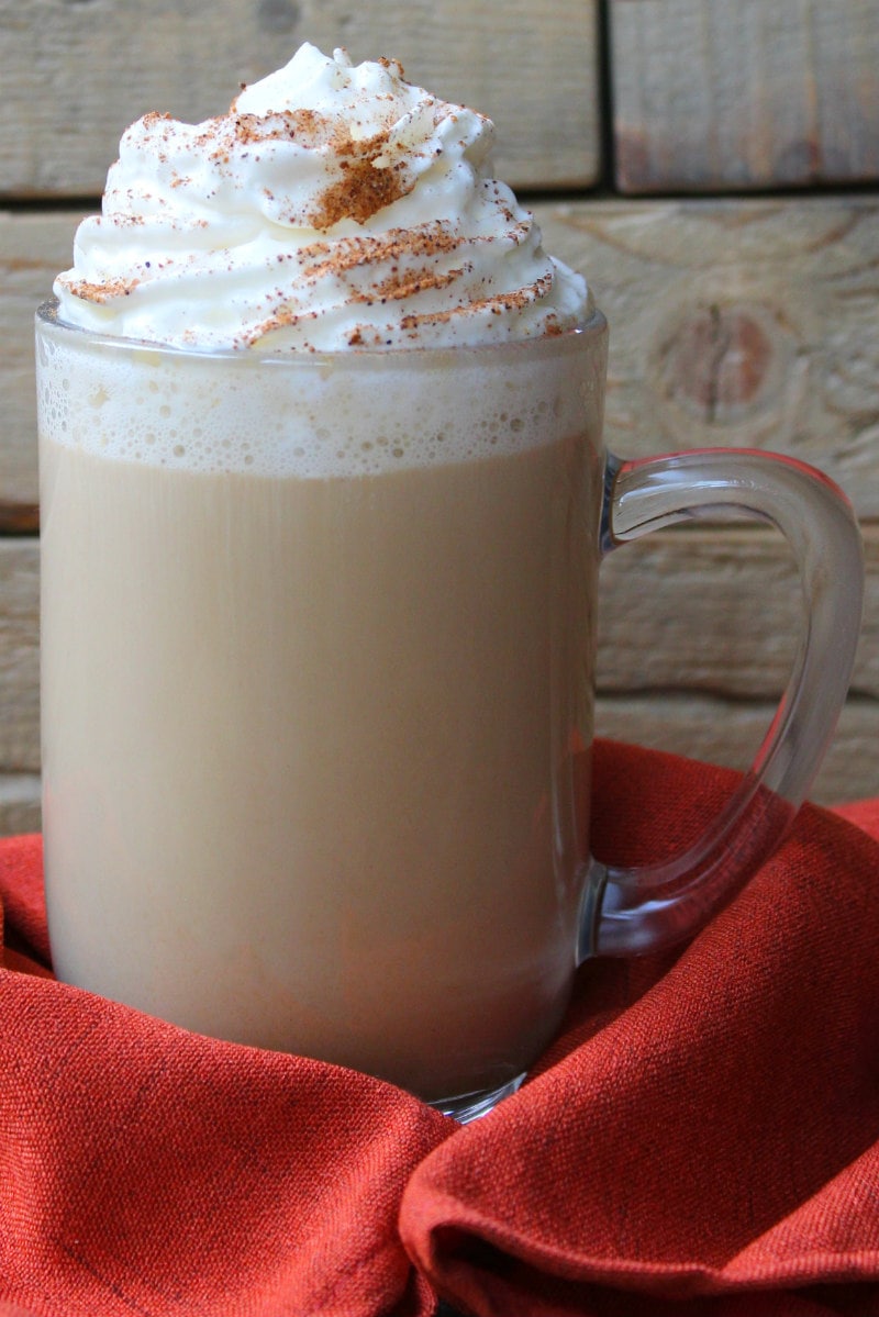 How to Make a Pumpkin Spiced Latte with whipped cream and nutmeg