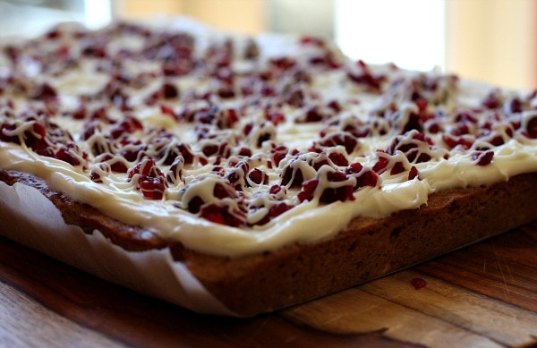 White Chocolate Cranberry Bliss Bars 