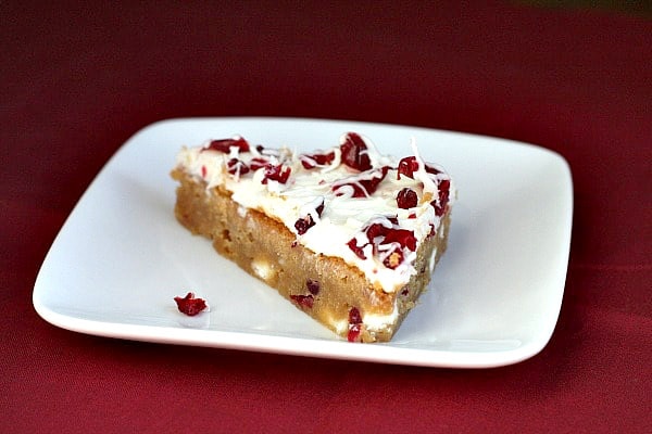 Cranberry Bliss Bar