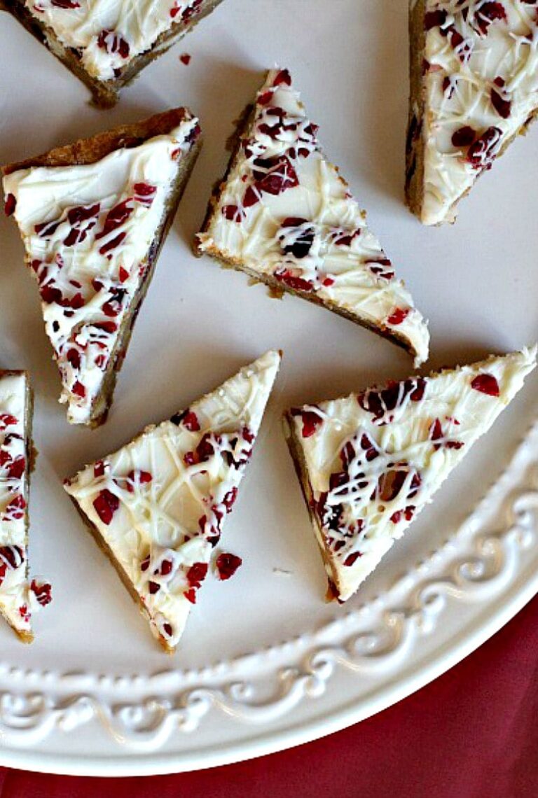 Cranberry Bliss Bars Recipe Girl