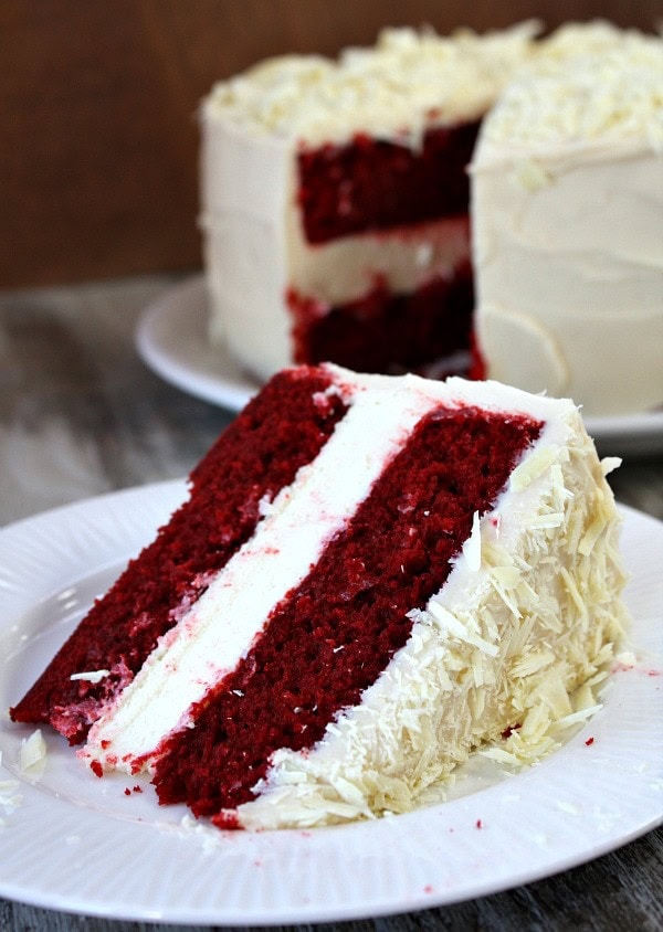 Red Velvet Cheesecake Cake - Recipe Girl