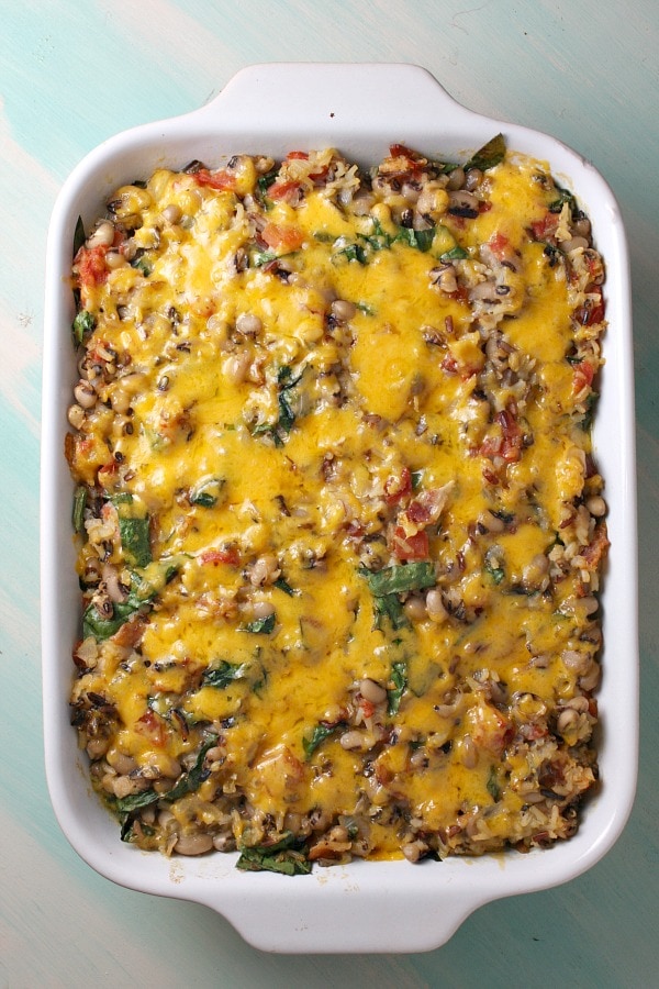 Tex Mex Black Eyed Pea Casserole