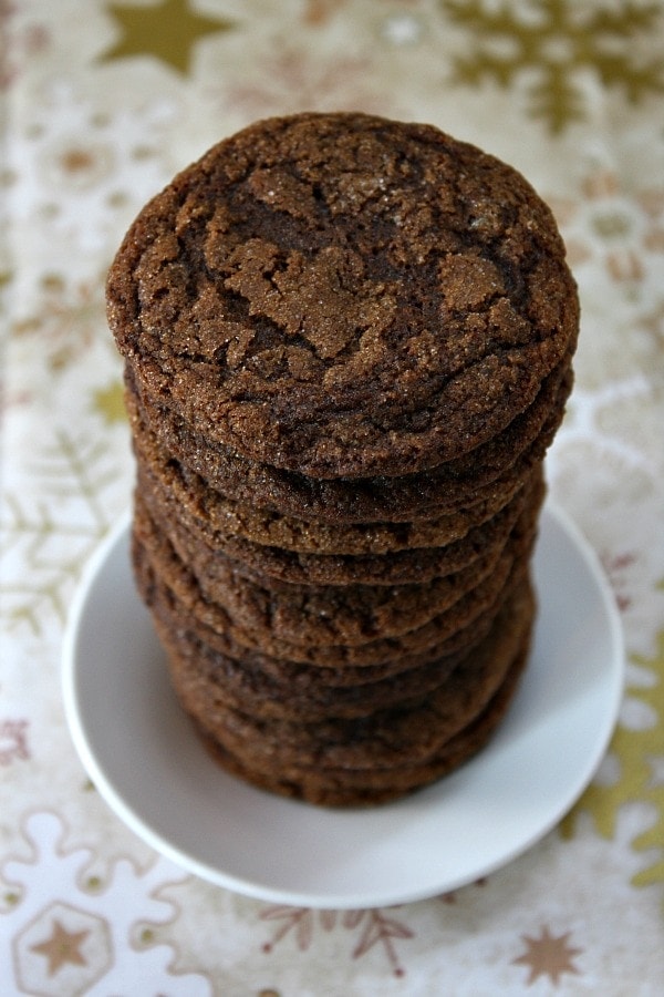Gluten Free Molasses Crinkles