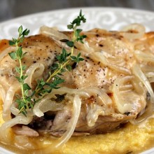 Slow Cooker Garlic Chicken