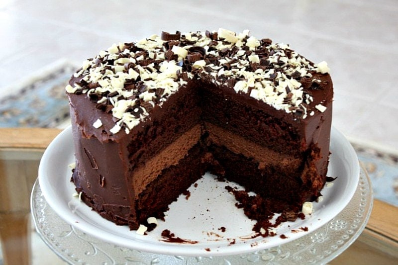 Chocolate Cheesecake Cake