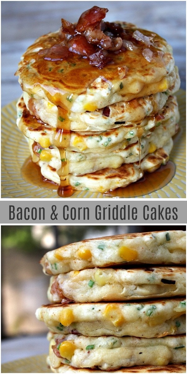 Bacon and Corn Griddle Cakes Recipe Girl