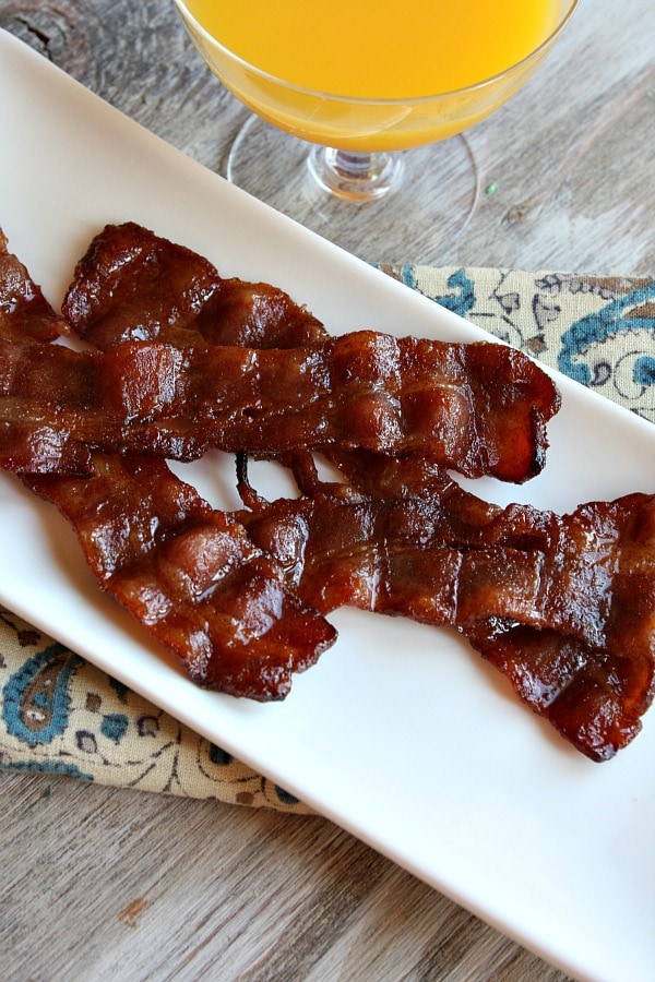 Candied Bacon with Orange Juice
