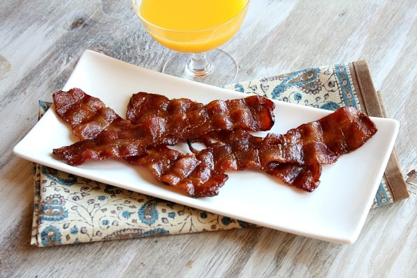 Candied Bacon ready to serve