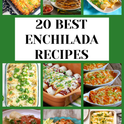 20 Best Enchilada Recipes collage