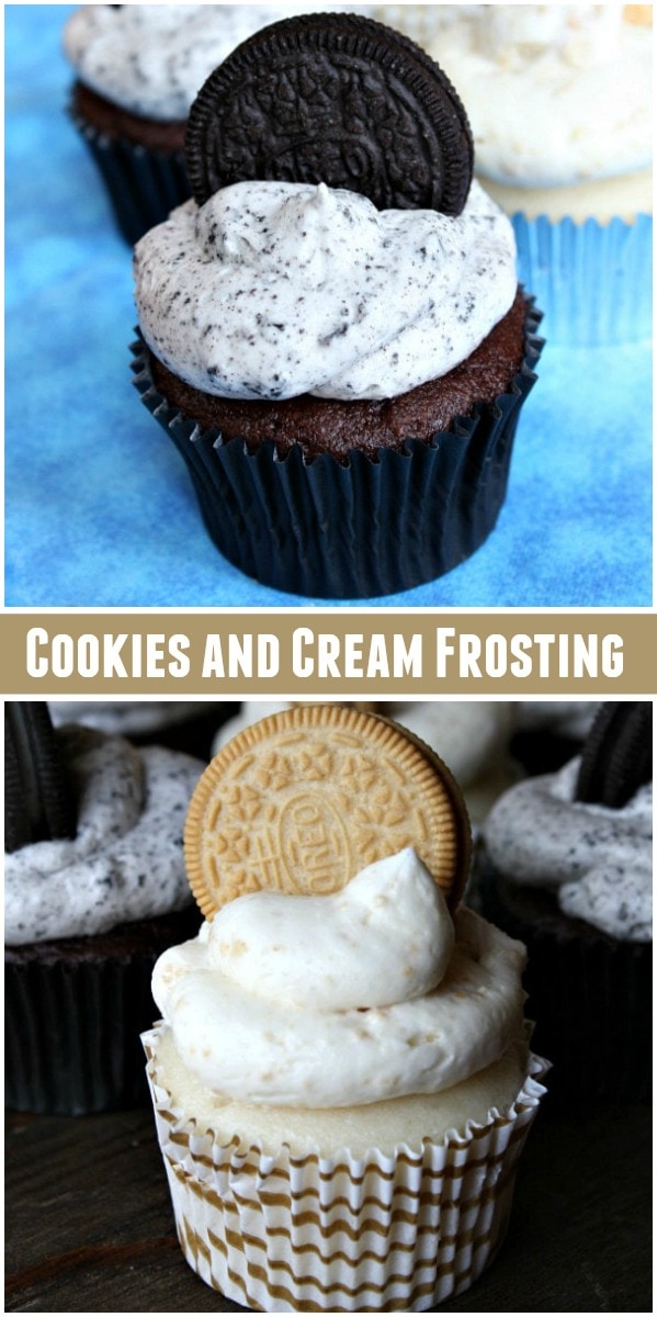 Cookies and Cream Frosting Recipe Girl