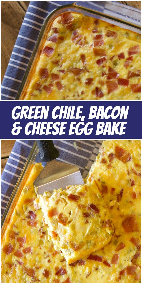Green Chile and Cheese Egg Bake Recipe Girl